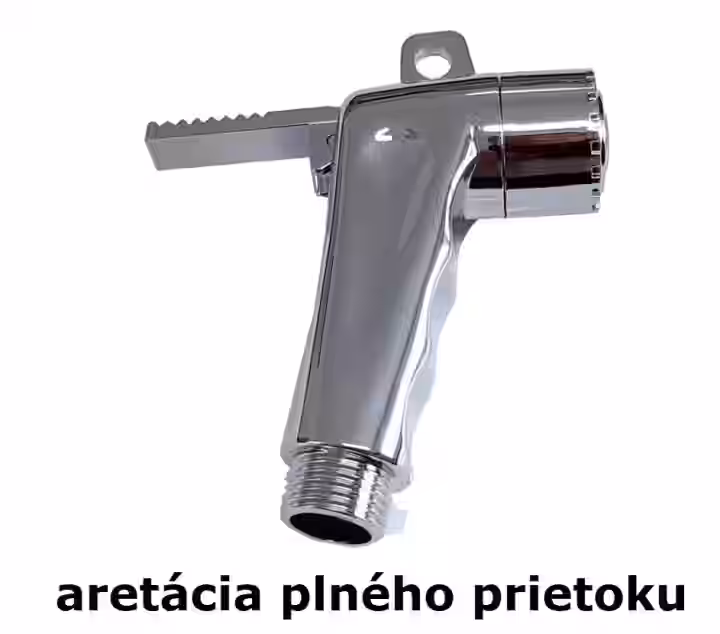 Ručná sprcha 1-polohová so stop funkciou, s nástenným háčikom, TREVI