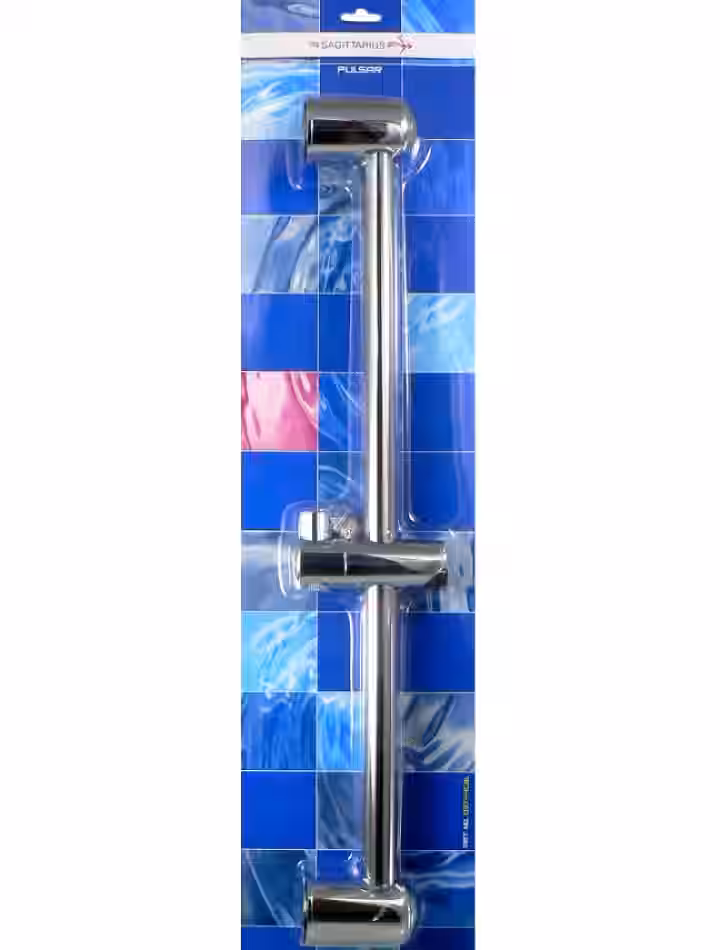 Sprchová tyč plastová, dĺžka 60 cm, PULSAR
