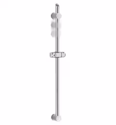 Sprchová tyč plastová, dĺžka 76 cm, s posuvným vrchným úchytom NO-DRILL