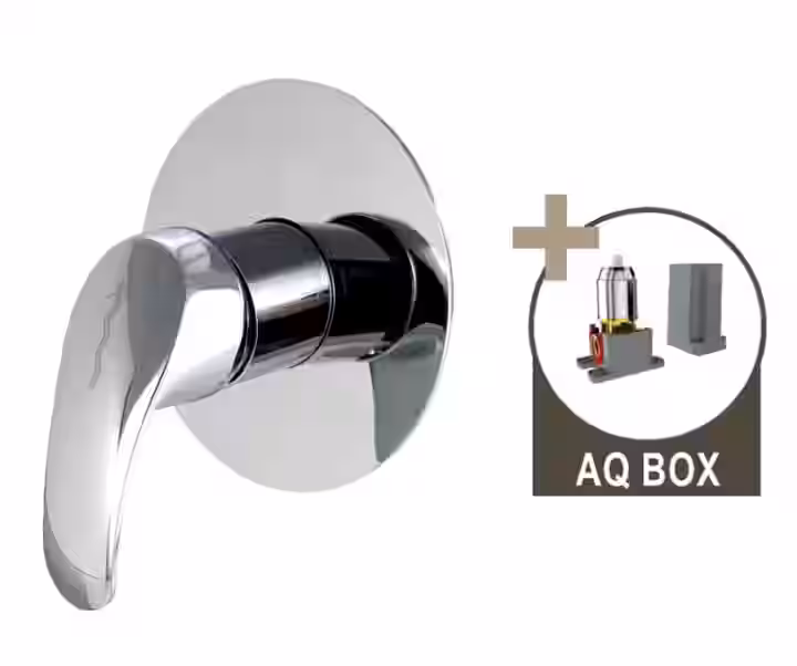 Batéria sprchová podomietková pre 1 odberné miesto, s AQ-boxom, ZORA