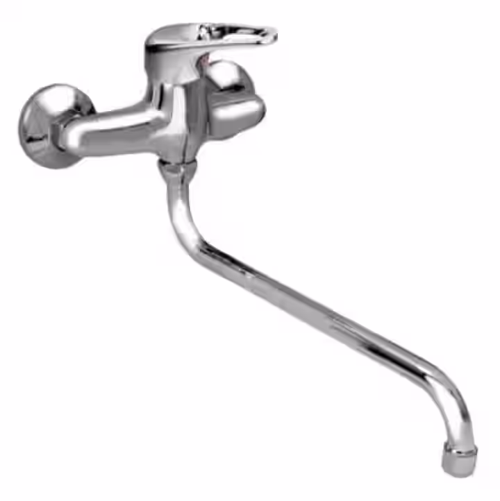 Batéria drezová stenová s trubkovým 30cm "S" výtokovým ramenom, MARS