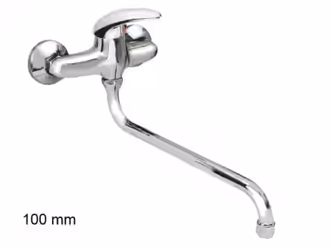 Drezová stenová batéria, trubkový "S" výtok 30 cm ORION