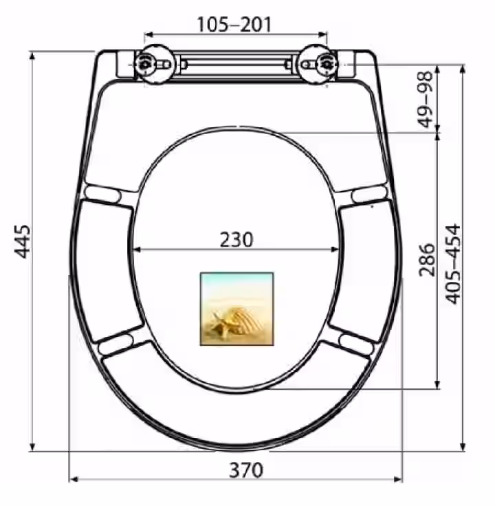 WC sedátko univerzálne SOFTCLOSE, Duroplast