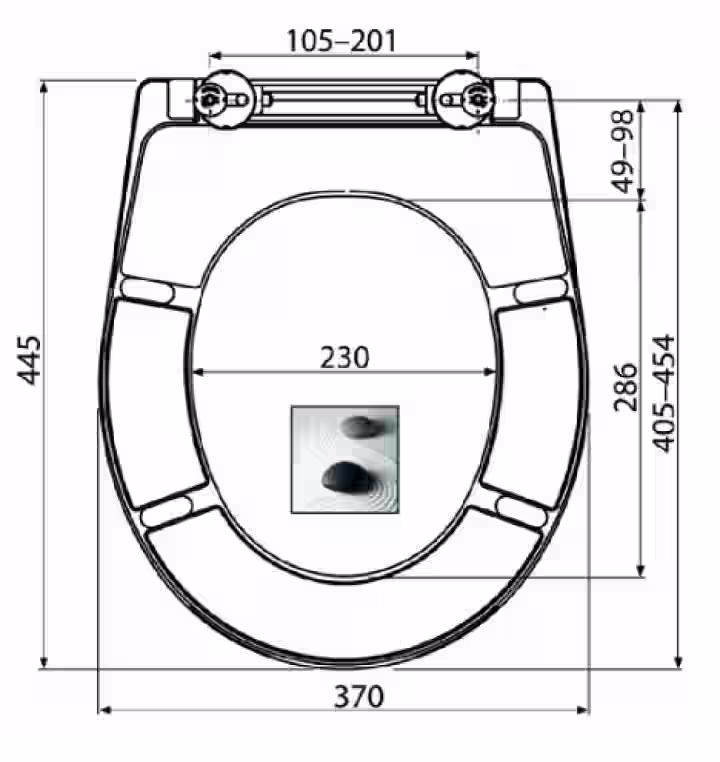 WC sedátko univerzálne SOFTCLOSE, Duroplast