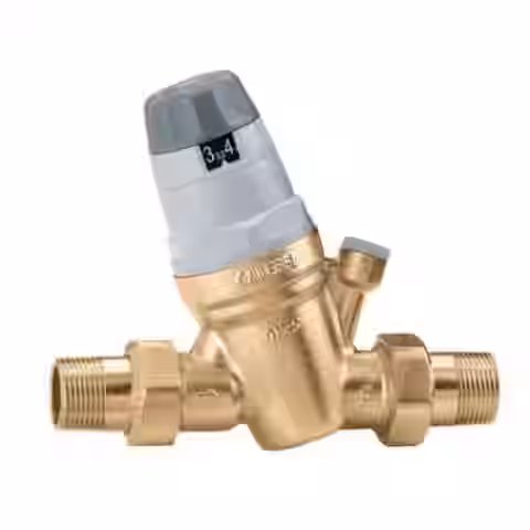 Tlakový redukčný ventil so samostatnou vymeniteľnou náplňou 1 1/4" s 1” redukovanou náplňou, PN 25bar, pracovný rozsah 1-6 bar,T max.+40 °C