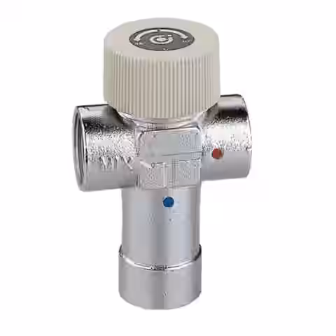 Termostatický zmiešavací ventil 3/4", +40 až +60 °C, PN 10, T max.+90 °C