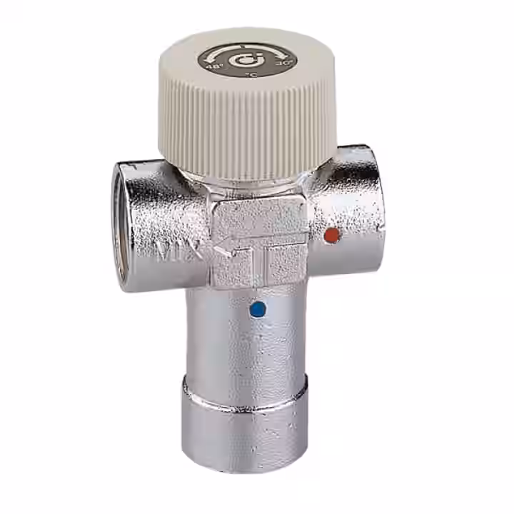 Termostatický zmiešavací ventil 1", +40 až +60 °C, PN 10, T max.+90 °C