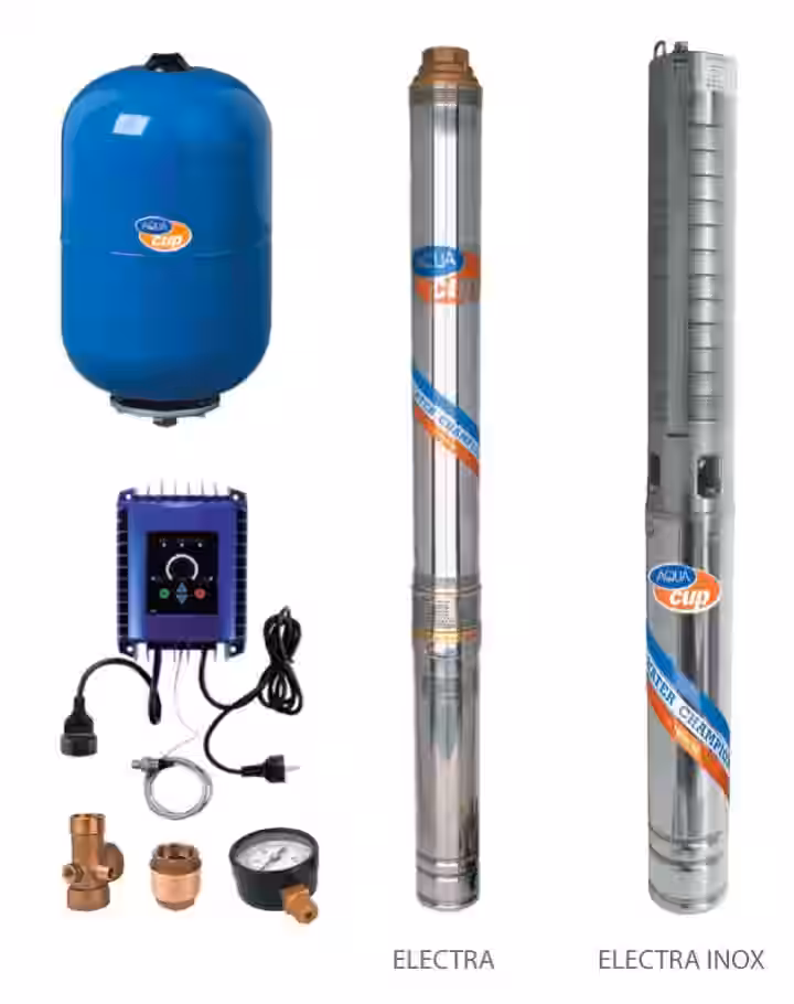 Domáca vodáreň s ponorným čerpadlom ENERGY SUB CONTROL 24 – 3" ELECTRA 60/64