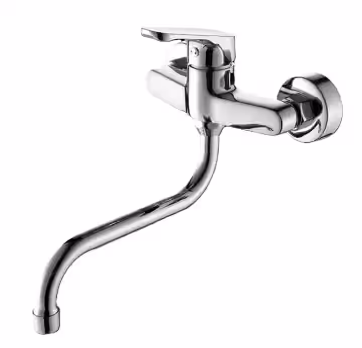 Batéria drezová stenová s trubkovým 20cm "S" výtokovým ramenom, VENUS