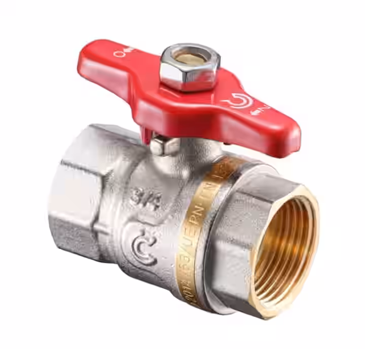 Guľový ventil S30 PRO, FF, motýľ, PN30, 3/4", CALIDO