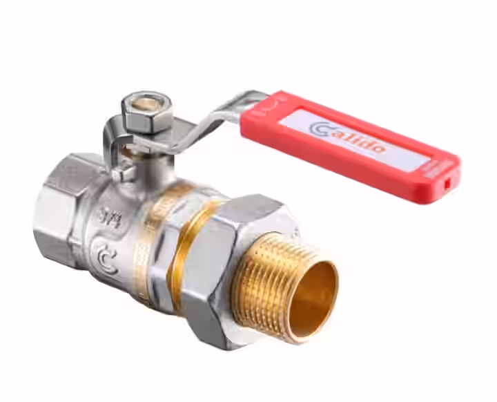 Guľový ventil S30 PRO, s polospojkou, páka, PN30, 3/4", CALIDO