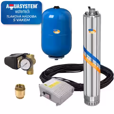 Domáca vodáreň s ponorným čerpadlom SUB CONTROL – 4" A-TEC
