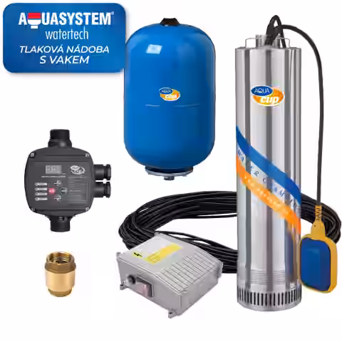 Domáca vodáreň s ponorným čerpadlom SUB CONTROL AUTOMAT – 5" AQ-TEC