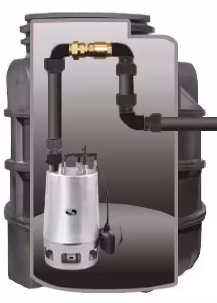 Prečerpávacia stanica SUMOBOX 1000 – 1x BEST INOX 1100