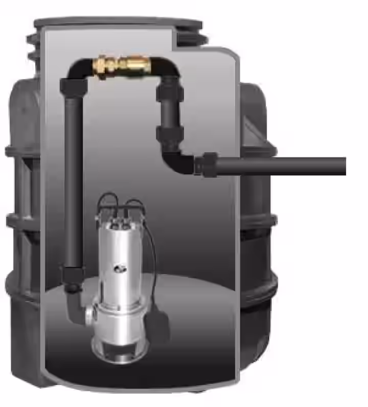 Prečerpávacia stanica SUMOBOX 1000 – 1x BEST INOX 1500