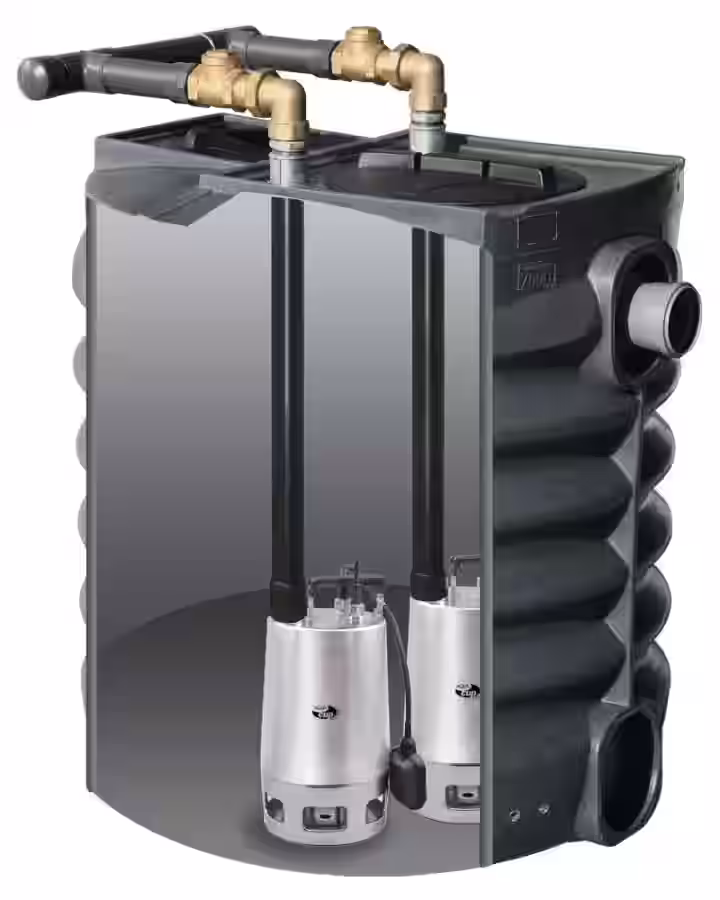 Prečerpávacia stanica SUMOBOX 750 – 2x BESTINOX 1100