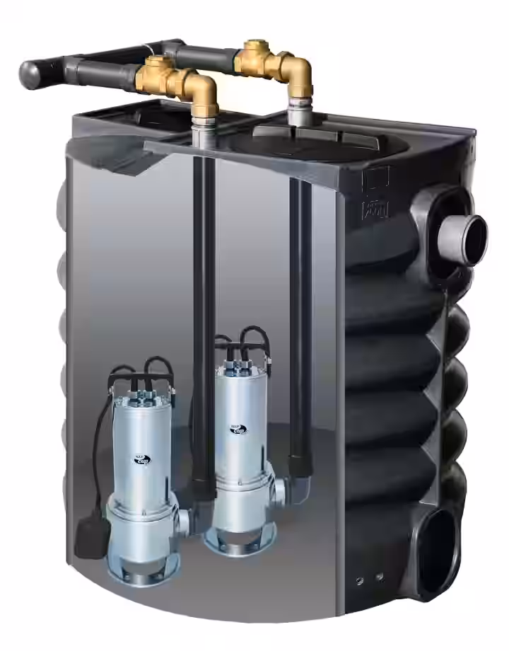 Prečerpávacia stanica SUMOBOX 750 – 2x BESTINOX 1500